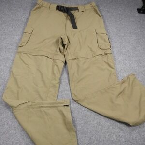 Men's Convertible Cargo Pants - Khaki